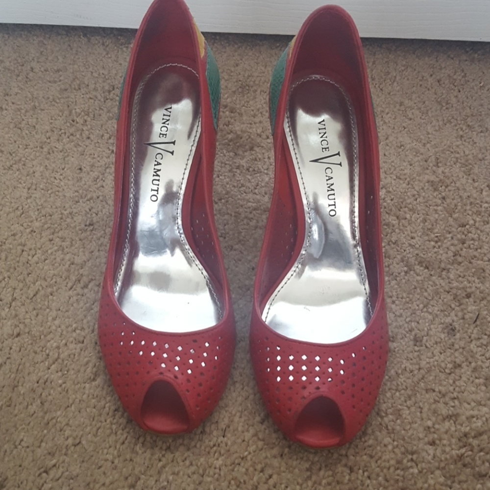 Peep toe Heels